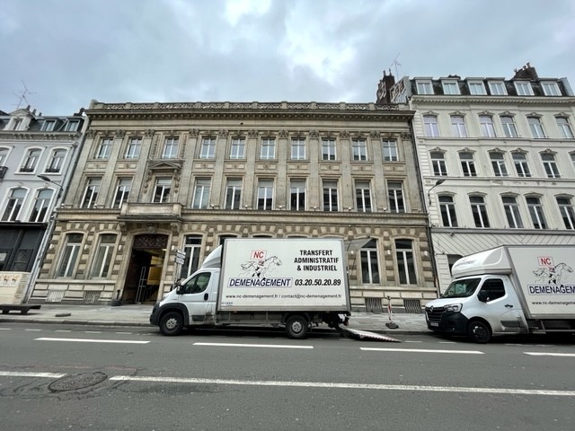 Déménagement Crédit Agricole Lille rue Nationnale